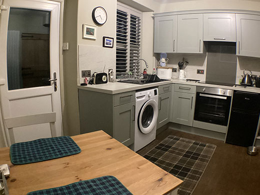 Kitchen at Fountain Cross Cottage