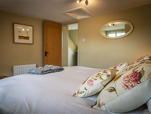 Master bedroom at Fountain Cross Cottage