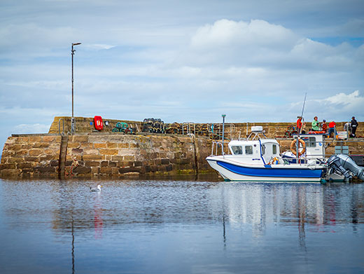 Portmahomack harbour