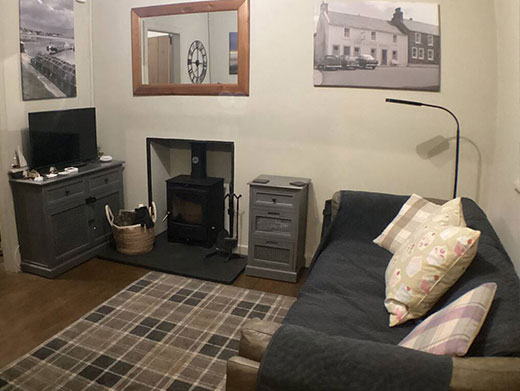 Open plan living at Fountain Cross Cottage